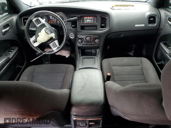 2012 Dodge Charger Police with VIN 2C3CDXATXCH230930, listed as a Copart auction lot 51456915 with 101,325 mi miles and Salvage Title. Bid and sale history available at carsss.com. Image 8.