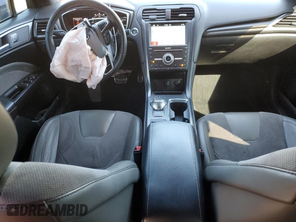 2017 Ford Fusion Sport with VIN 3FA6P0VPXHR331682, listed as a Copart auction lot 47174825 with 109,477 mi miles and Salvage Title. Bid and sale history available at carsss.com. Image 8.