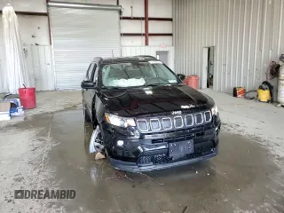 2022 Jeep Compass Latitude with VIN 3C4NJDBBXNT181028, listed as a Copart auction lot 53794695 with 16,712 mi miles and Salvage title. Bid and sale history available at DreamBid. Image 15.
