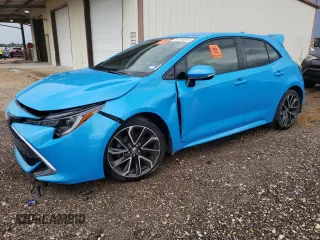 2019 Toyota Corolla Hatchback SE with VIN JTNK4RBE8K3055593, listed as a Copart auction lot 64194594 with 157,171 mi miles and Salvage Title. Bid and sale history available at carsss.com. Image 1.