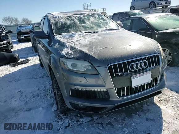 2011 Audi Q7 3.0L TDI Prestige with VIN WA1WMBFE5BD005293, listed as a Copart auction lot 46117725 with 163,753 mi miles and Salvage Title. Bid and sale history available at carsss.com. Image 11.