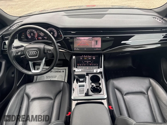 2019 Audi Q8 Premium Plus with VIN WA1EVAF10KD015763, listed as a IAAI auction lot 41925195 with 134,540 mi miles. Bid and sale history available at carsss.com. Image 6.