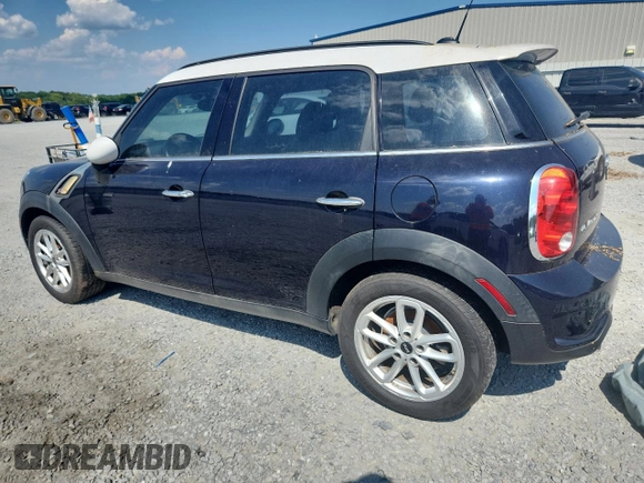 2015 MINI Countryman S with VIN WMWZC3C58FWT06647, listed as a Copart auction lot 63597265 with Not provided miles and Clean title. Bid and sale history available at DreamBid. Image 2.