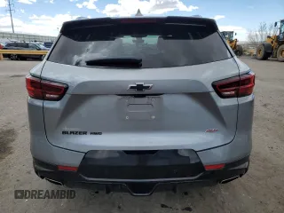 2023 Chevrolet Blazer RS with VIN 3GNKBKRS9PS222081, listed as a Copart auction lot 48617805 with 52,079 mi miles and Salvage title. Bid and sale history available at DreamBid. Image 6.