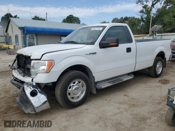 2009 Ford F-150 XL with VIN 1FTPF12V29KC06708, listed as a Copart auction lot 58151755 with 205,682 mi miles and Salvage title. Bid and sale history available at DreamBid. Image 1.