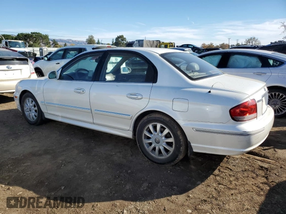2004 Hyundai Sonata GLS with VIN KMHWF35HX4A975027, listed as a Copart auction lot 82652354 with 148,296 mi miles and Salvage Title. Bid and sale history available at carsss.com. Image 2.
