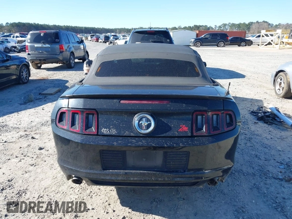 2014 Ford Mustang V6 with VIN 1ZVBP8EM2E5322709, listed as a IAAI auction lot 41732809 with 130,263 mi miles. Bid and sale history available at carsss.com. Image 17.