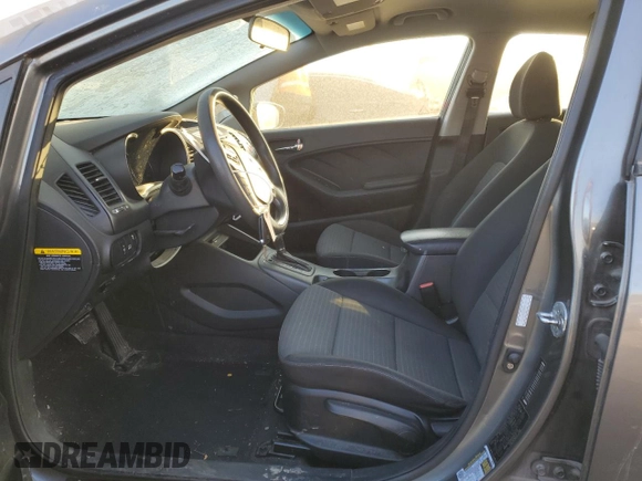 2016 Kia Forte LX with VIN KNAFX4A66G5479731, listed as a Copart auction lot 87704475 with 0 mi miles and Salvage Title. Bid and sale history available at carsss.com. Image 7.