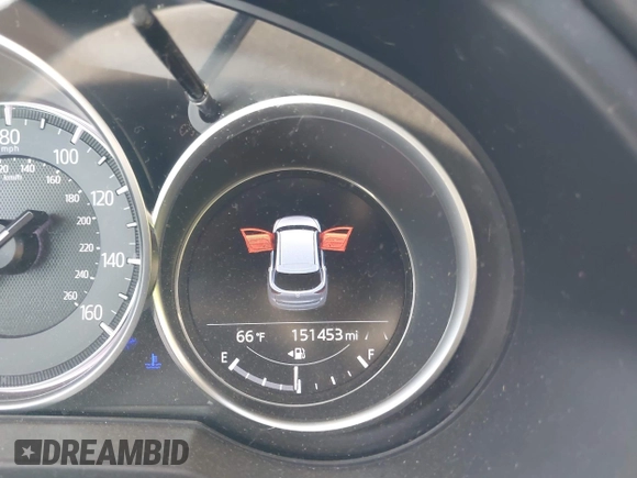 2018 Mazda CX-5 Grand Touring with VIN JM3KFBDM1J0345014, listed as a IAAI auction lot 42703926 with 151,453 mi miles and . Bid and sale history available at DreamBid. Image 15.