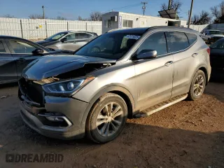2017 Hyundai Santa Fe Sport 2.0T with VIN 5NMZU4LA6HH040358, listed as a Copart auction lot 42325825 with 111,903 mi miles and Salvage Title. Bid and sale history available at carsss.com. Image 1.