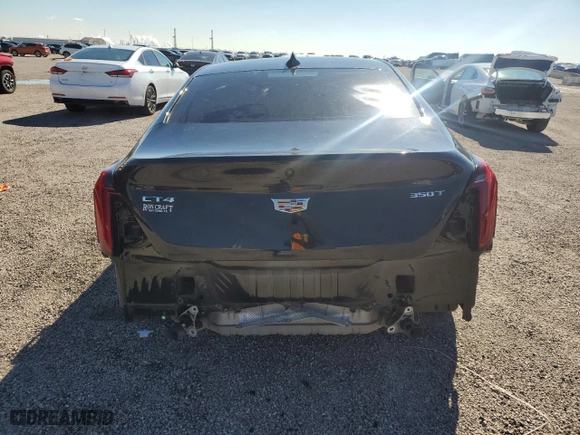 2023 Cadillac CT4 Premium Luxury with VIN 1G6DB5RKXP0109494, listed as a Copart auction lot 87768835 with 25,491 mi miles and Clean Title. Bid and sale history available at carsss.com. Image 6.