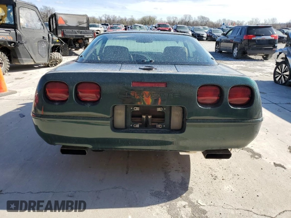 1992 Chevrolet Corvette with VIN 1G1YY23P3N5118675, listed as a Copart auction lot 49684705 with 85,104 mi miles and Salvage title. Bid and sale history available at DreamBid. Image 6.