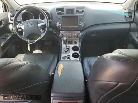 2012 Toyota Highlander Limited with VIN 5TDYK3EH1CS062103, listed as a Copart auction lot 61783985 with 250,512 mi miles and Salvage title. Bid and sale history available at DreamBid. Image 8.