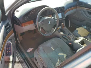 1997 BMW 5 Series 528iA with VIN WBADD6322VBW11016, listed as a Copart auction lot 78604144 with 0 mi miles and Salvage Title. Bid and sale history available at carsss.com. Image 8.