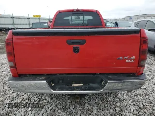 2006 Dodge Ram 2500 SLT with VIN 1D7KS28CX6J203743, listed as a Copart auction lot 80677674 with 0 mi miles and Salvage Title. Bid and sale history available at carsss.com. Image 6.