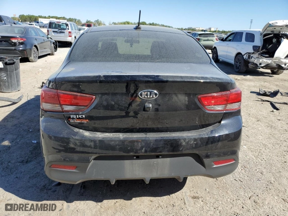 2020 Kia Rio S with VIN 3KPA24AD0LE289609, listed as a Copart auction lot 50004735 with 57,497 mi miles and Salvage Title. Bid and sale history available at carsss.com. Image 6.