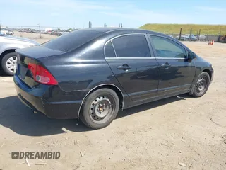 2007 Honda Civic Sdn LX with VIN 1HGFA16507L126952, listed as a IAAI auction lot 42104129 with 182,111 mi miles. Bid and sale history available at carsss.com. Image 4.