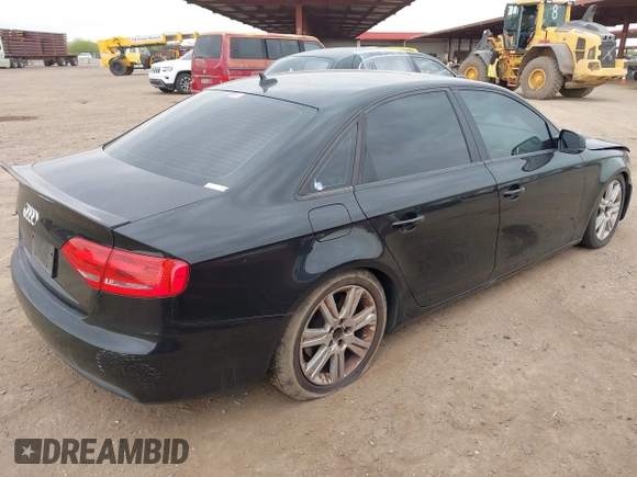 2010 Audi A4 2.0T Premium with VIN WAUBFAFL4AN002978, listed as a IAAI auction lot 41885206 with 192,200 mi miles. Bid and sale history available at carsss.com. Image 4.
