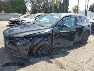 2024 Mazda CX-50 S Preferred z VIN 7MMVABBM3RN175728, wystawiony jako Copart lot #58711525 z przebiegiem 31 886 mil mil oraz Szkoda całkowita • Salvage title. Historia ofert i sprzedaży dostępna na DreamBid. Obrazek 1.