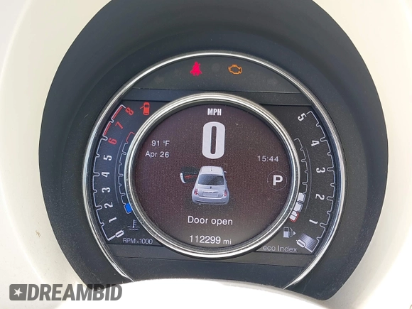 2015 FIAT 500 Pop с VIN 3C3CFFAR3FT598614, выставлен на аукционе IAAI как лот 42738196 с пробегом 112 299 миль миль и . История ставок и продаж доступна на DreamBid. Изображение 7.