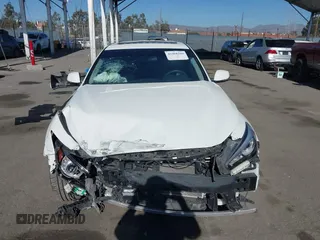 2019 Infiniti Q50 3.0t LUXE with VIN JN1EV7AP2KM543392, listed as a IAAI auction lot 41068209 with 55,897 mi miles. Bid and sale history available at carsss.com. Image 12.