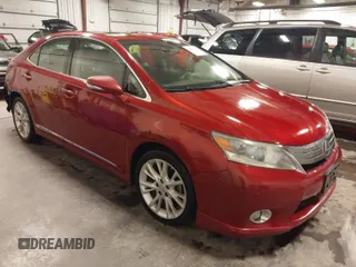 2010 Lexus HS 250h with VIN JTHBB1BA3A2005521, listed as a IAAI auction lot 41817775 with 233,086 mi miles. Bid and sale history available at carsss.com. Image 1.