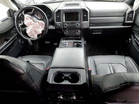 2019 Ford Expedition Max Limited z VIN 1FMJK2AT4KEA72078, wystawiony jako Copart lot #61040514 z przebiegiem Nie podano mil oraz Szkody całkowita. Historia ofert i sprzedaży dostępna na DreamBid. Obrazek 8.