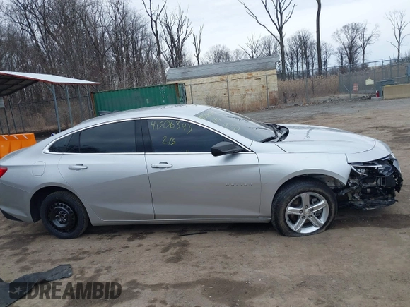 2022 Chevrolet Malibu LS with VIN 1G1ZC5ST9NF156618, listed as a IAAI auction lot 41506343 with 37,503 mi miles and . Bid and sale history available at DreamBid. Image 13.