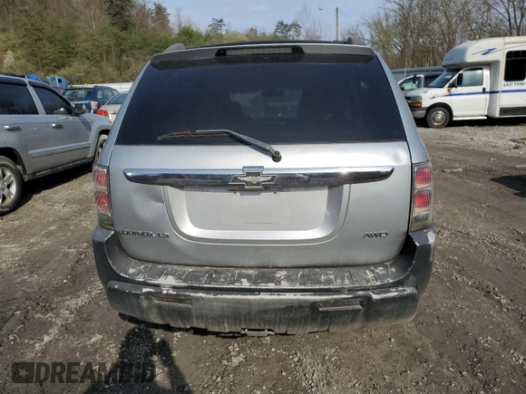 2005 Chevrolet Equinox LS with VIN 2CNDL23F756113362, listed as a Copart auction lot 51500505 with Not Provided miles and Salvage Title. Bid and sale history available at DreamBid. Image 6.