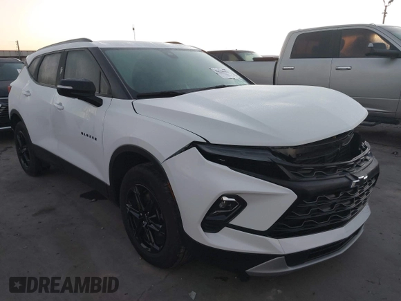 2024 Chevrolet Blazer LT with VIN 3GNKBDR44RS206273, listed as a IAAI auction lot 41158653 with Not provided miles and . Bid and sale history available at DreamBid. Image 1.