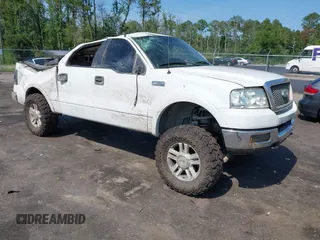 2005 Ford F-150 XLT with VIN 1FTPW14595KD49565, listed as a IAAI auction lot 42587713 with 360,588 mi miles and . Bid and sale history available at DreamBid. Image 1.