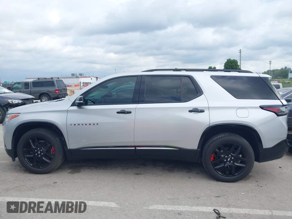 2019 Chevrolet Traverse Premier with VIN 1GNEVKKW3KJ287097, listed as a IAAI auction lot 42497740 with 72,836 mi miles and . Bid and sale history available at DreamBid. Image 14.