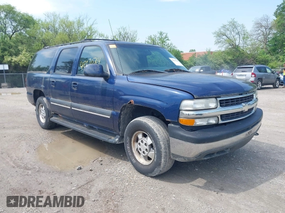 2002 Chevrolet Suburban LT z VIN 1GNFK16Z22J200124, wystawiony jako IAAI lot #42270704 z przebiegiem 218 478 mil mil oraz . Historia ofert i sprzedaży dostępna na DreamBid. Obrazek 1.
