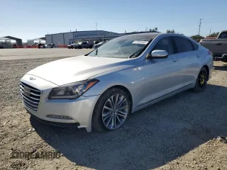 2017 Genesis G80 3.8L с VIN KMHGN4JE9HU175543, выставлен на аукционе Copart как лот 57854545 с пробегом 75 121 миль миль и Списание • Salvage title. История ставок и продаж доступна на DreamBid. Изображение 1.
