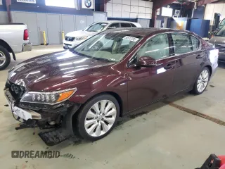 2016 Acura RLX Hybrid Advance Pkg with VIN JH4KC2F99GC000362, listed as a Copart auction lot 50512395 with 36,122 mi miles and Salvage Title. Bid and sale history available at carsss.com. Image 1.