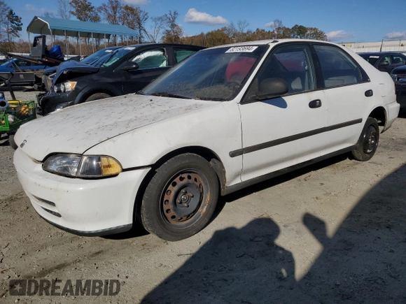 1995 Honda Civic DX z VIN 1HGEG8646SL023702, wystawiony jako Copart lot #82193694 z przebiegiem 213 950 mil mil oraz Szkoda całkowita • Salvage title. Historia ofert i sprzedaży dostępna na DreamBid. Obrazek 1.