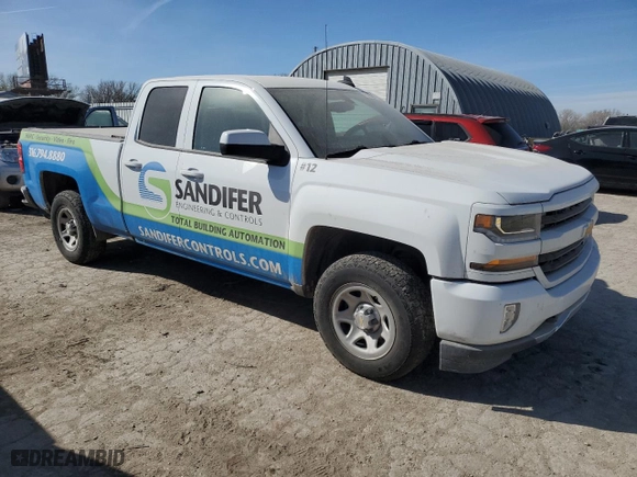 2016 Chevrolet Silverado 1500 LT with VIN 1GCVKRECXGZ373947, listed as a Copart auction lot 49985805 with 118,989 mi miles and Salvage Title. Bid and sale history available at carsss.com. Image 4.