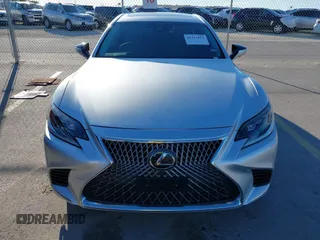 2018 Lexus LS with VIN JTHB51FFXJ5001297, listed as a IAAI auction lot 41352954 with 57,431 mi miles. Bid and sale history available at carsss.com. Image 12.