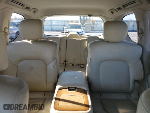 2013 Infiniti QX56 with VIN JN8AZ2NF4D9551007, listed as a Copart auction lot 48231285 with 239,531 mi miles and Salvage title. Bid and sale history available at DreamBid. Image 10.