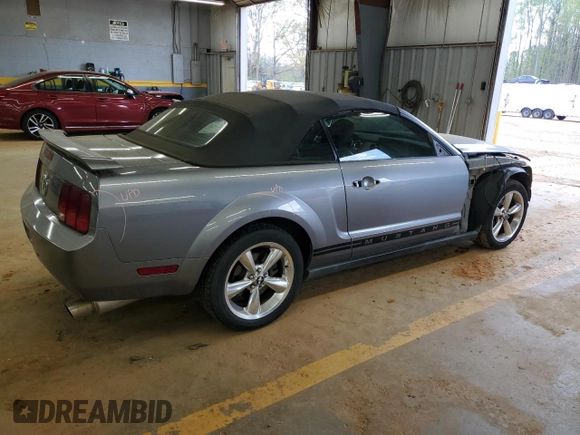 2006 Ford Mustang Standard with VIN 1ZVHT84N165144471, listed as a Copart auction lot 51743815 with 196,243 mi miles and Salvage Title. Bid and sale history available at carsss.com. Image 3.
