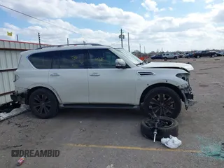 2017 Nissan Armada Platinum with VIN JN8AY2NF0H9300641, listed as a IAAI auction lot 41527614 with 130,806 mi miles. Bid and sale history available at carsss.com. Image 14.