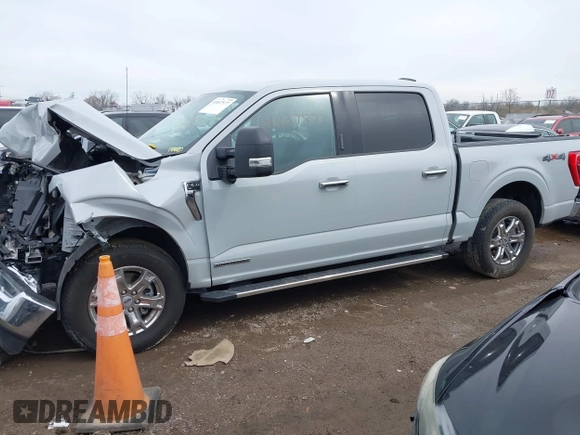 2023 Ford F-150 XL with VIN 1FTFW1ED1PFA78062, listed as a IAAI auction lot 41837577 with 46,430 mi miles. Bid and sale history available at carsss.com. Image 15.