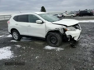 2014 Nissan Rogue S with VIN 5N1AT2MK9EC807010, listed as a Copart auction lot 43414925 with 238,017 mi miles and Salvage Title. Bid and sale history available at carsss.com. Image 12.
