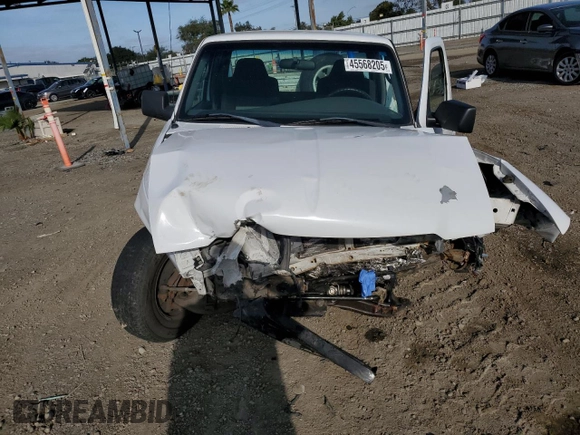 2009 Ford Ranger XL with VIN 1FTYR10D89PA49632, listed as a Copart auction lot 45568205 with Not Provided miles and Salvage Title. Bid and sale history available at DreamBid. Image 5.