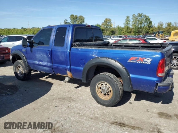 2003 Ford F-250 XL with VIN 1FTNX21L33EB28441, listed as a Copart auction lot 72505504 with 243,846 mi miles and Salvage Title. Bid and sale history available at DreamBid. Image 2.