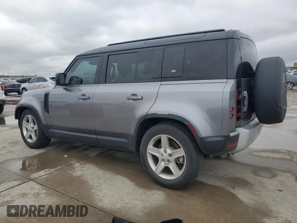 2021 Land Rover Defender SE z VIN SALEP7RU3M2035411, wystawiony jako Copart lot #44968195 z przebiegiem 25 192 mil mil oraz Czysty tytuł • Clean title. Historia ofert i sprzedaży dostępna na DreamBid. Obrazek 2.