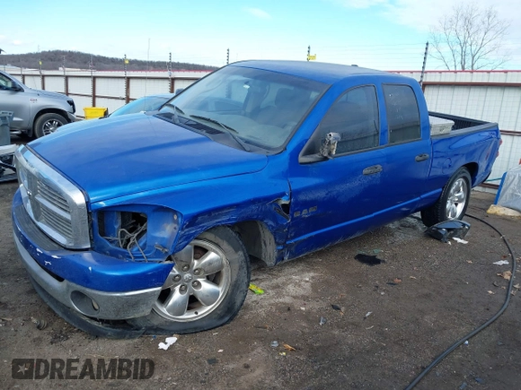 2008 Dodge Ram 1500 SLT with VIN 1D7HA18248S579155, listed as a IAAI auction lot 41412642 with 177,128 mi miles. Bid and sale history available at carsss.com. Image 18.