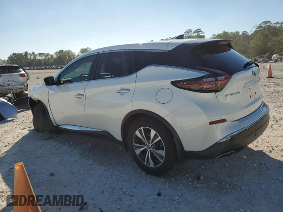 2022 Nissan Murano S with VIN 5N1AZ2AJ5NC113781, listed as a Copart auction lot 80517664 with 25,683 mi miles and Clean Title. Bid and sale history available at DreamBid. Image 2.