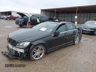 2013 Mercedes-Benz C-Class C 250 Sport with VIN WDDGF4HB3DA783072, listed as a IAAI auction lot 41948220 with 1 mi miles. Bid and sale history available at carsss.com. Image 16.