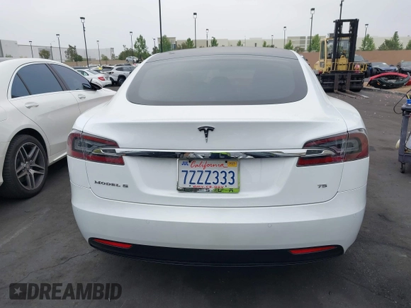 2017 Tesla Model S 60 with VIN 5YJSA1E19HF189578, listed as a IAAI auction lot 42374977 with 40,844 mi miles and . Bid and sale history available at DreamBid. Image 17.